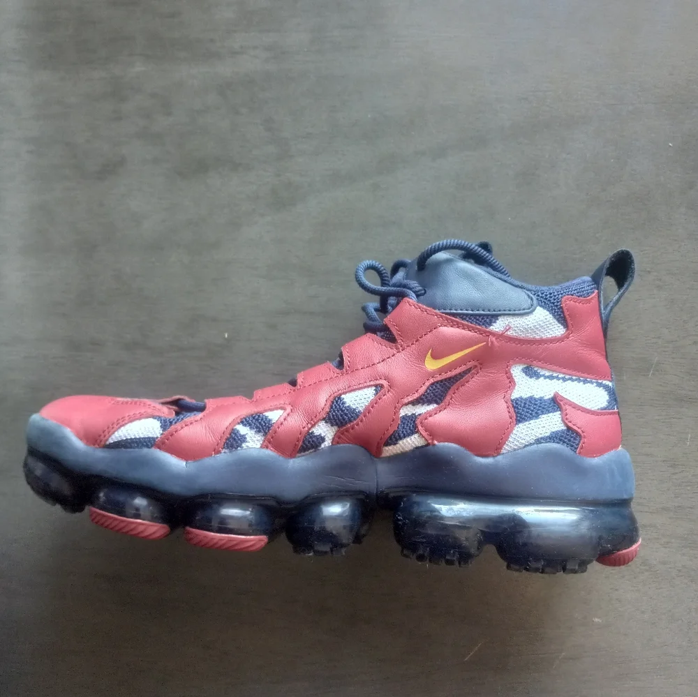 Mens Nike Vapormax Gliese Midnight Navy/Metallic Gold Size 9 - Picture 7 of 12